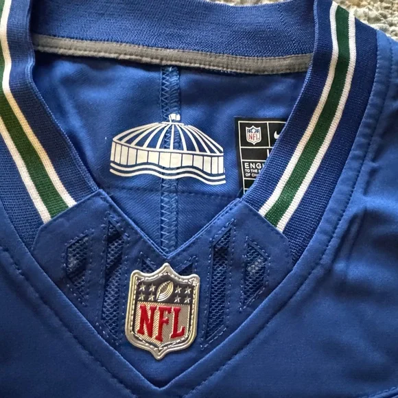 Jaxon Smith-Njigba Seattle Seahawks Stitched Jersey Size Large - Picture 3 of 5
